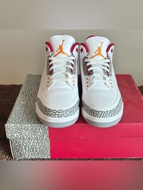 Jordan 3 Retro Cardinal Red